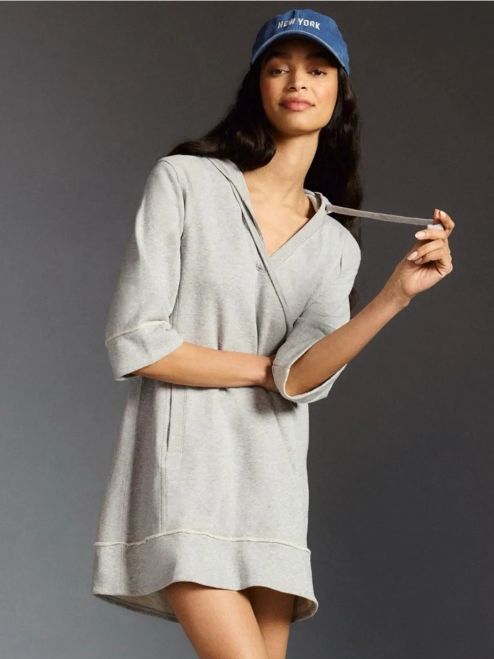 Daily Practice gray hoodie casual dress Anthropologie‎ sport